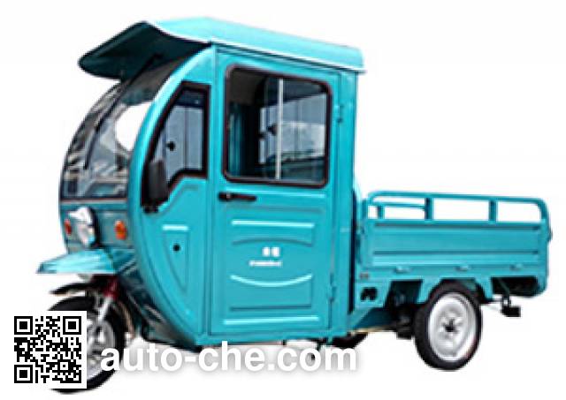 Электрический грузовой мото трицикл с кабиной Jinfu JF4500DZH-4C